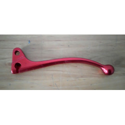 Maneta tipo Amal aluminio anodizado rojo derecha.