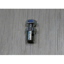 Prisionero cable freno y embrague con tuerca.