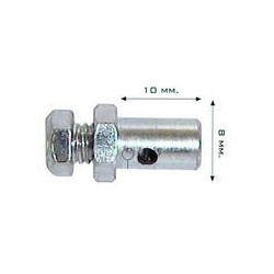 Prisoner Brake & Clutch Cable with nut.