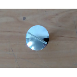 Chrome screw cap air filter Bultaco.