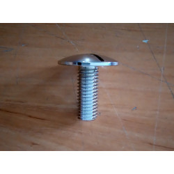 Chrome screw cap air filter Bultaco.