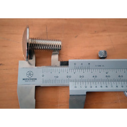 Tornillo cromado tapa filtro de aire Bultaco.