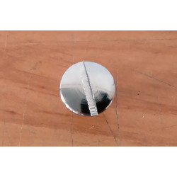 Chrome side cover fastening screw Bultaco.