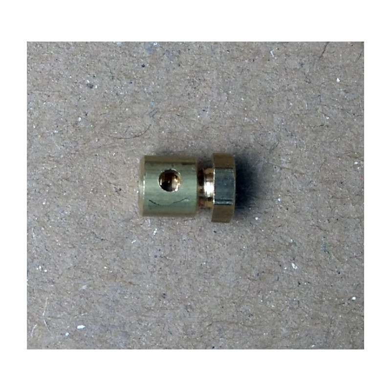 Prisoner throttle cable with nut.