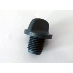 Tapón de carter para Montesa, color gris oscuro.