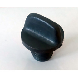 Tapón de carter para Montesa, color gris oscuro.
