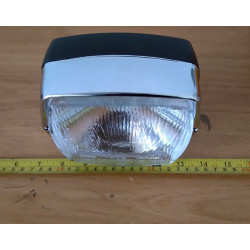 Faro cuadrado adaptable Bultaco Sherpa 199B.