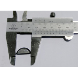 Chaveta cigüeñal Bultaco lado embrague 19X5X7,5mm.