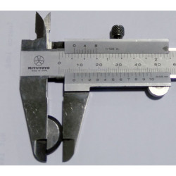 Chaveta cigüeñal Bultaco lado embrague 19X5X7,5mm.