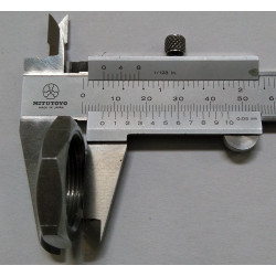 Bultaco drive pinion nut.