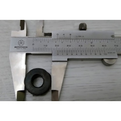 Rubber fenders clamping Bultaco.