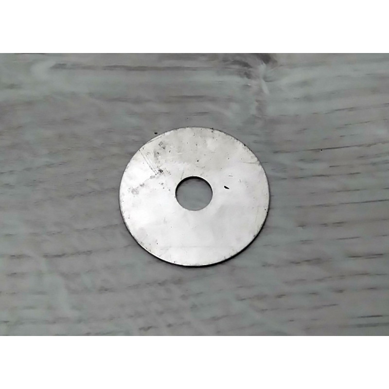 Aluminum fender washer.