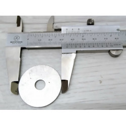 Aluminum fender washer.