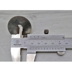 Aluminum fender washer.