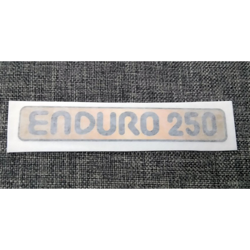 Montesa Enduro 250 adhesive deposit.
