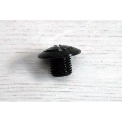 Polyethylene oil filler cap Bultaco. Black.