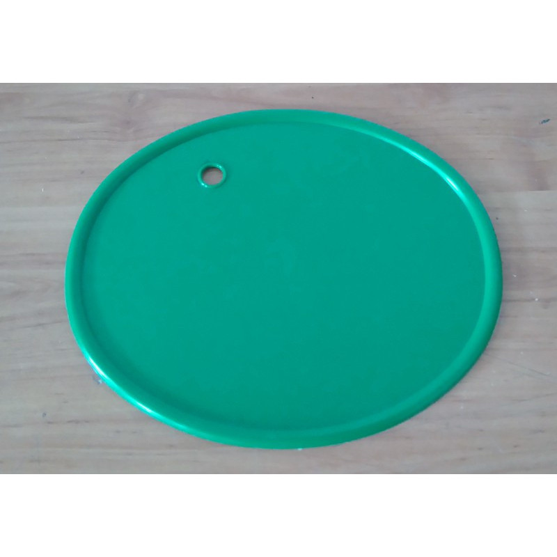 Placa porta números clásica color verde