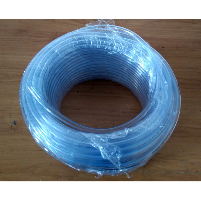 Transparent gasoline tube. 6 x 9 mm.