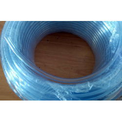 Transparent gasoline tube. 6 x 9 mm.