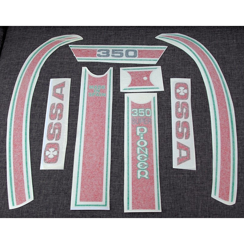 Juego adhesivos Ossa Super Pioneer 350.