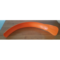 Orange front fender trial.