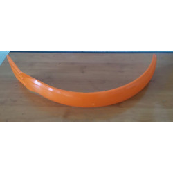 Guardabarros delantero trial color naranja.