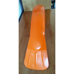 Orange front fender trial.