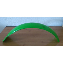 Green front fender trial.