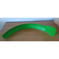 Green front fender trial.