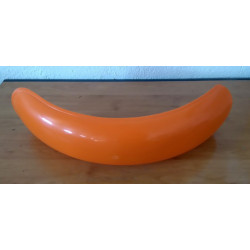 Guardabarros trasero trial color naranja.