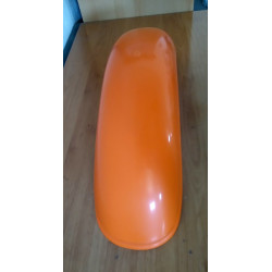 Guardabarros trasero trial color naranja.