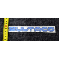 Adhesivo Bultaco azul.