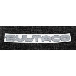 Adhesivo Bultaco plata.