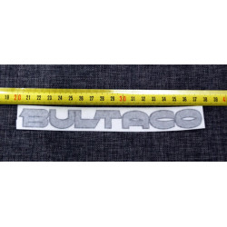 Adhesivo Bultaco plata.