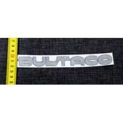 Adhesivo Bultaco plata.