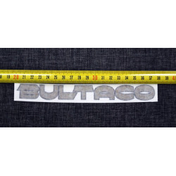 Adhesivo Bultaco oro.