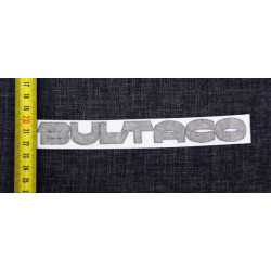 Adhesivo Bultaco oro.