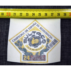 Adhesive Bultaco 24H.