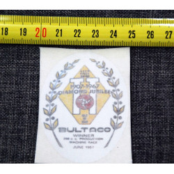 Bultaco Diamond Jubilee Adhesive.