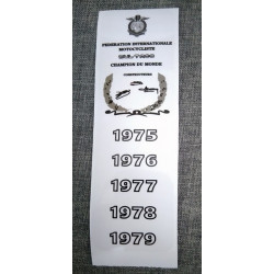 Adhesivo Bultaco laurel Campeonatos.