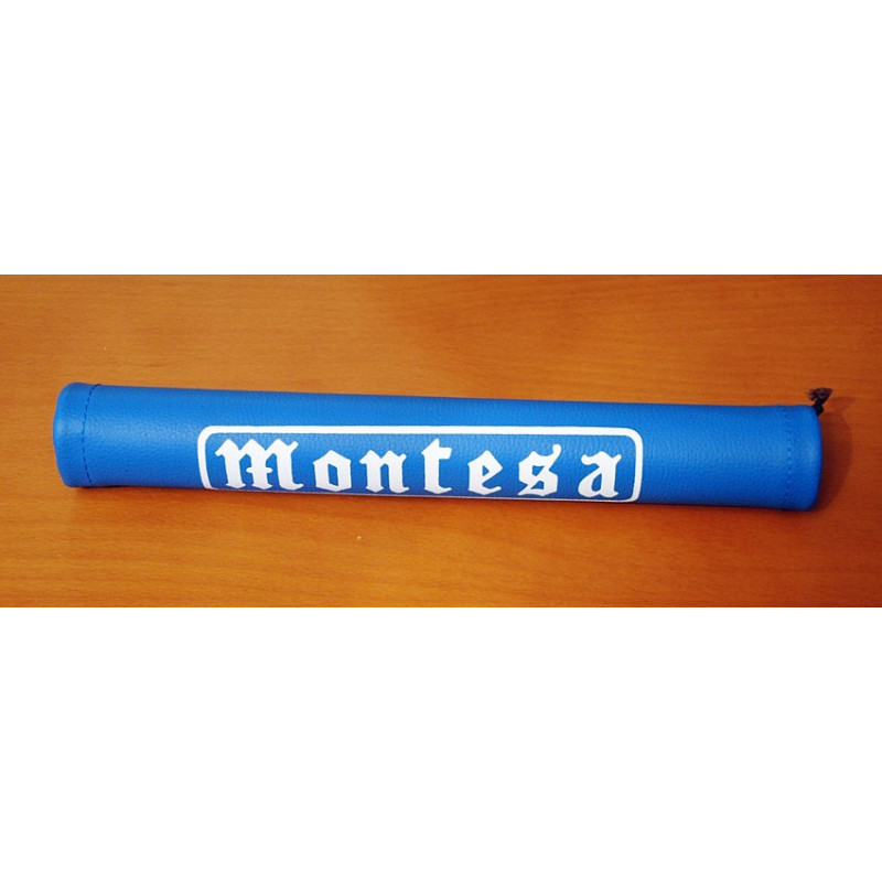 Protector Montesa blue handlebar.