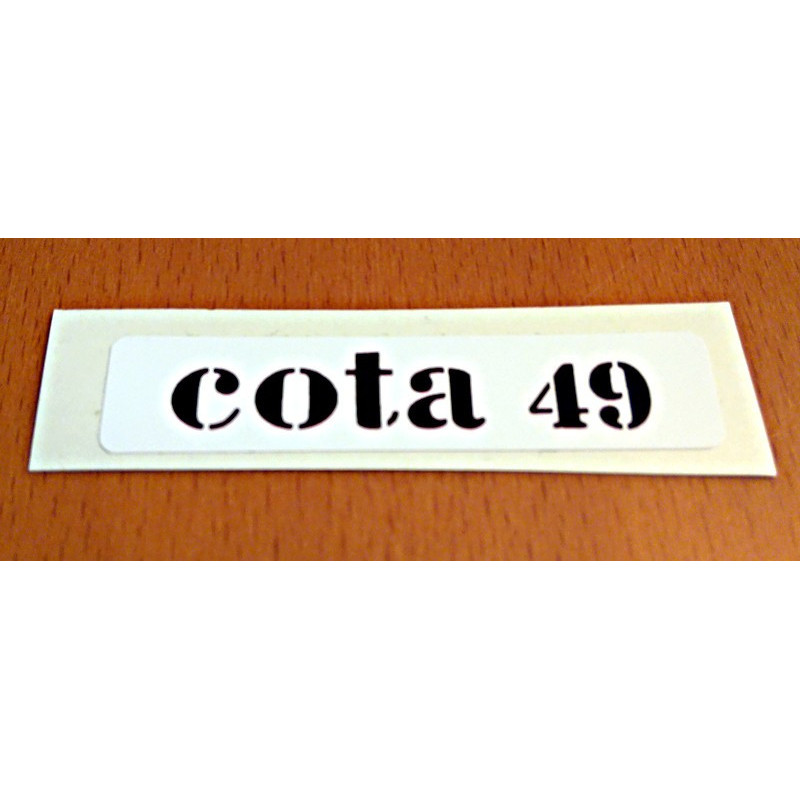 Adhesivo Cota 49.