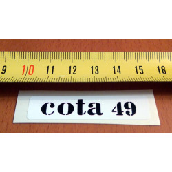 Sticker Cota 49.