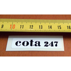 Sticker Cota 247.