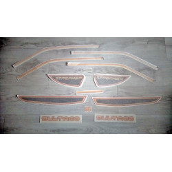 Juego adhesivos Bultaco Streaker blanca.