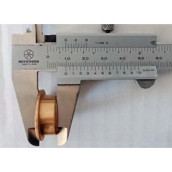 Casquillo grande bronce eje arranque Montesa.