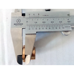 Casquillo pequeño bronce eje arranque Montesa.