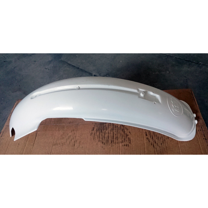 Rear fender white Montesa Enduro 75.