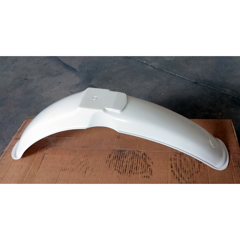 Guardabarros delantero blanco Montesa Enduro 74 y 125.