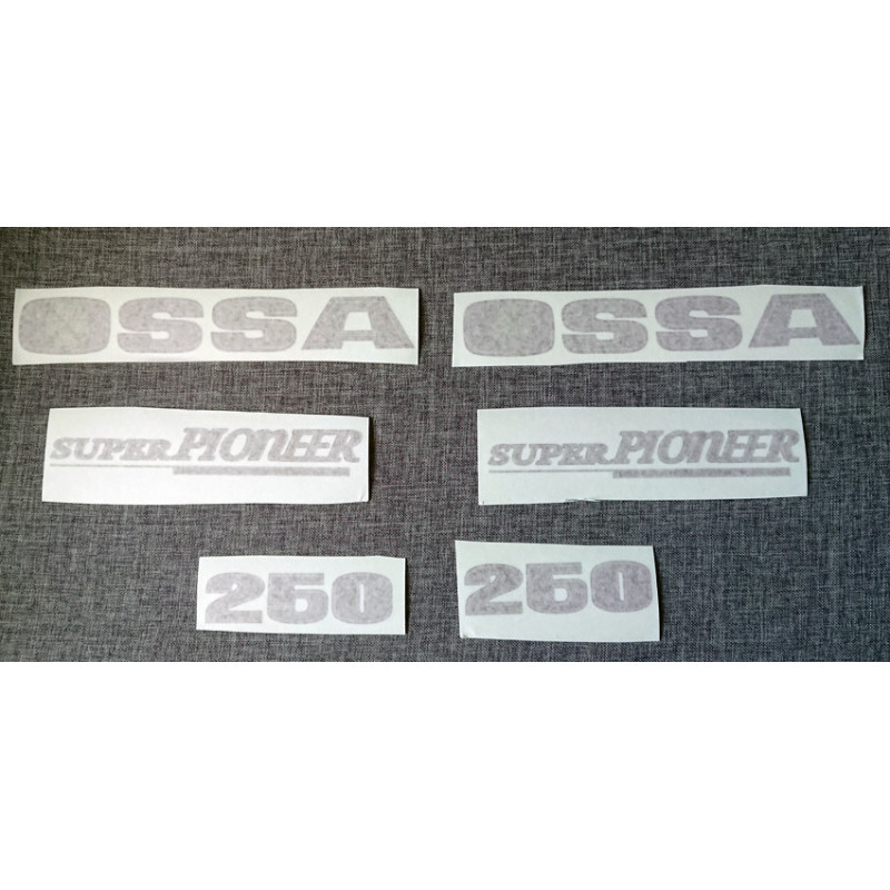 Adhesivos Ossa Super Pioneer 250.